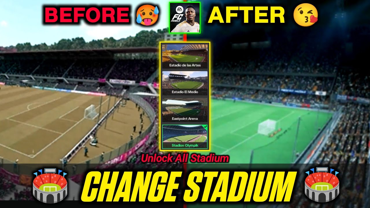 Как разблокировать и сменить стадион в FC Mobile 24 | Mr. Believer