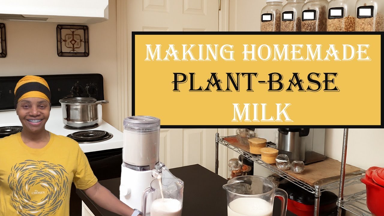 Making Plant-Base Milk In My Nama M1