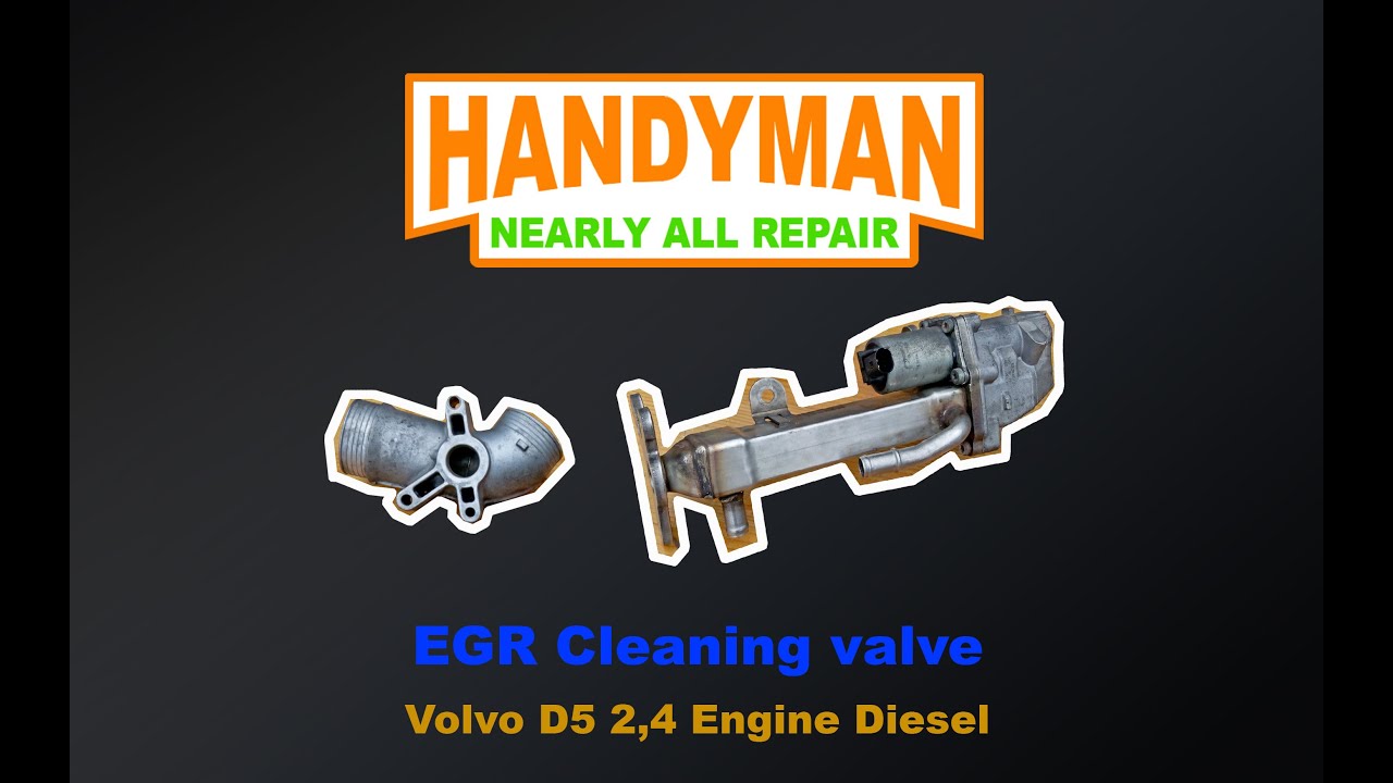 EGR Cleaning valve - Volvo D5 2,4 Engine (S60,V70,S80,XC90)