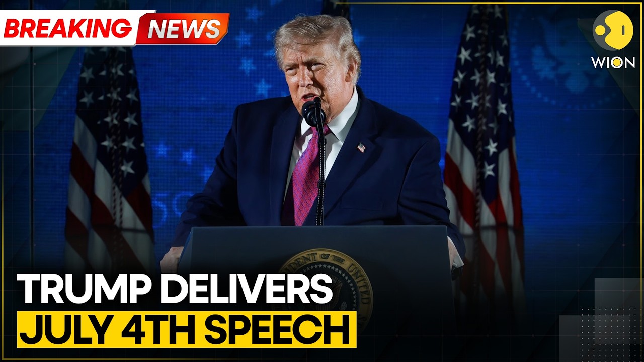America 250: US President Trump Delivers July 4th Speech | WION BREAKING