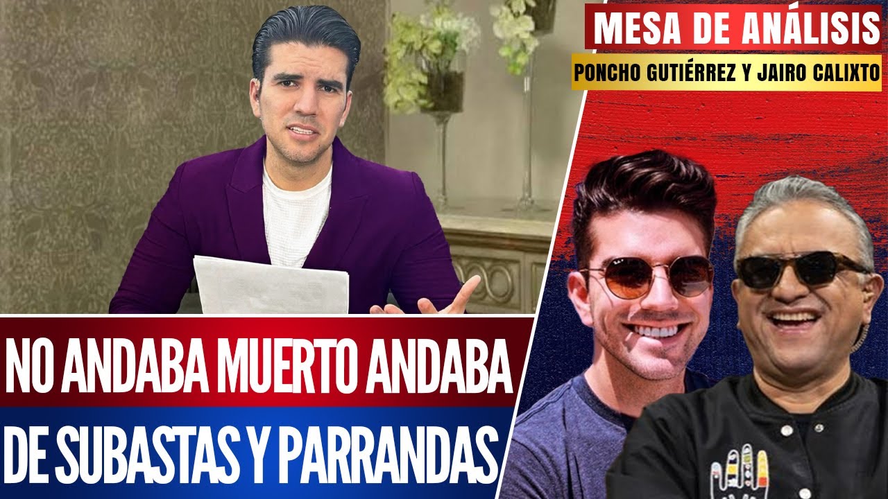 ¡PONCHO GUTIÉRREZ REGRESA A SIN MÁSCARAS EN MEDIO DE SUBASTAS Y APESTADOS!