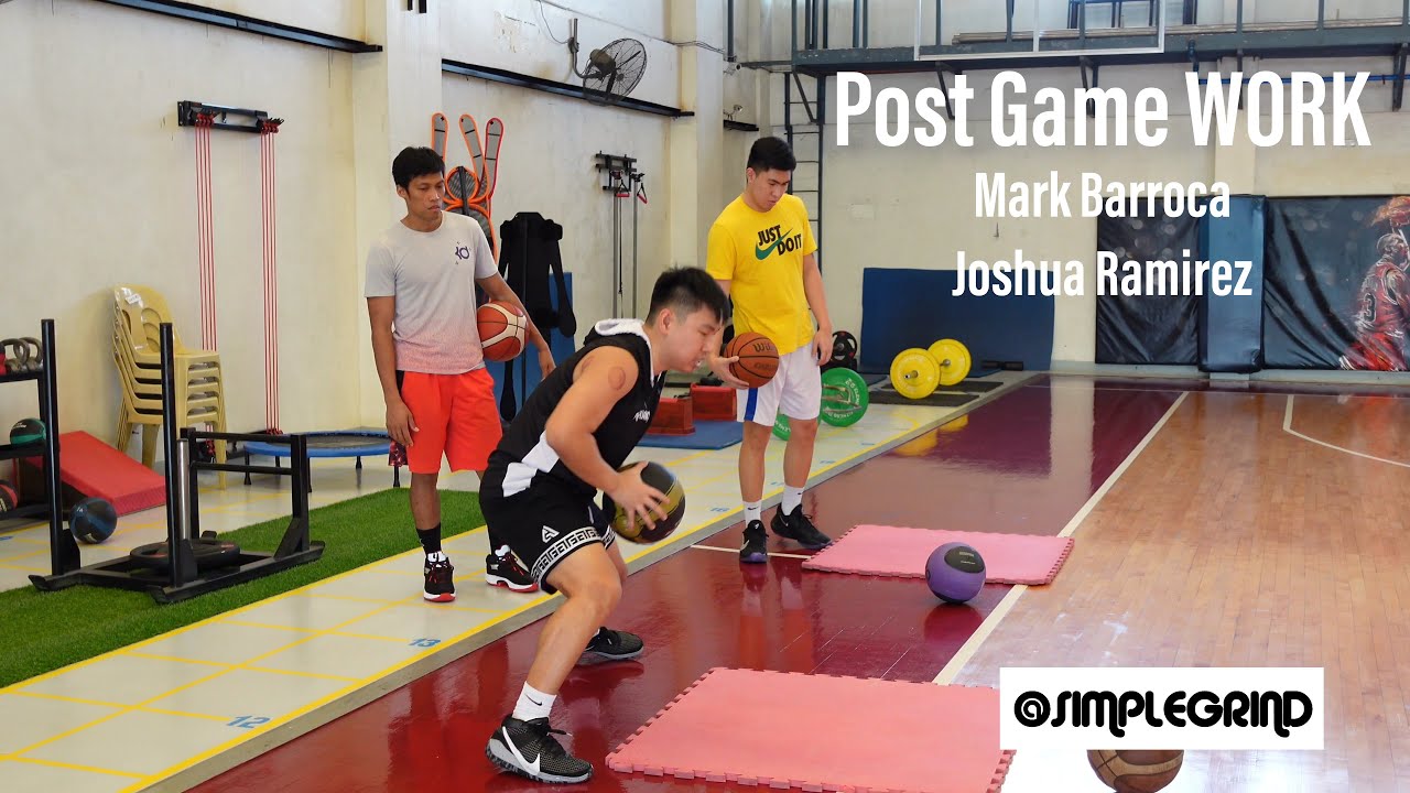 Post-game WORK‼️ w/ Mark Barroca and Joshua Ramirez #SimpleGrind