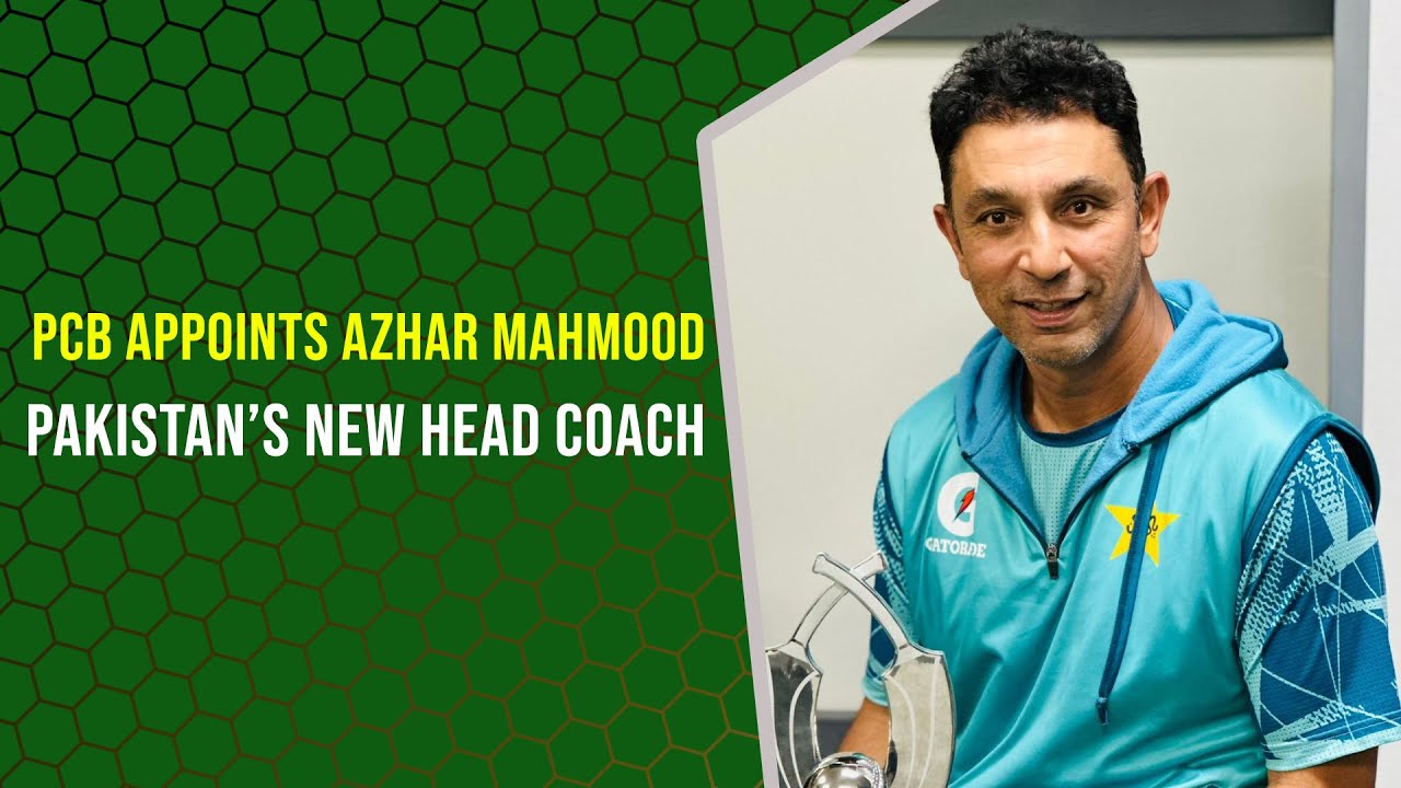 Azhar Mehmood appointed Pakistan's acting red-ball Head Coach | Cricket Pulse