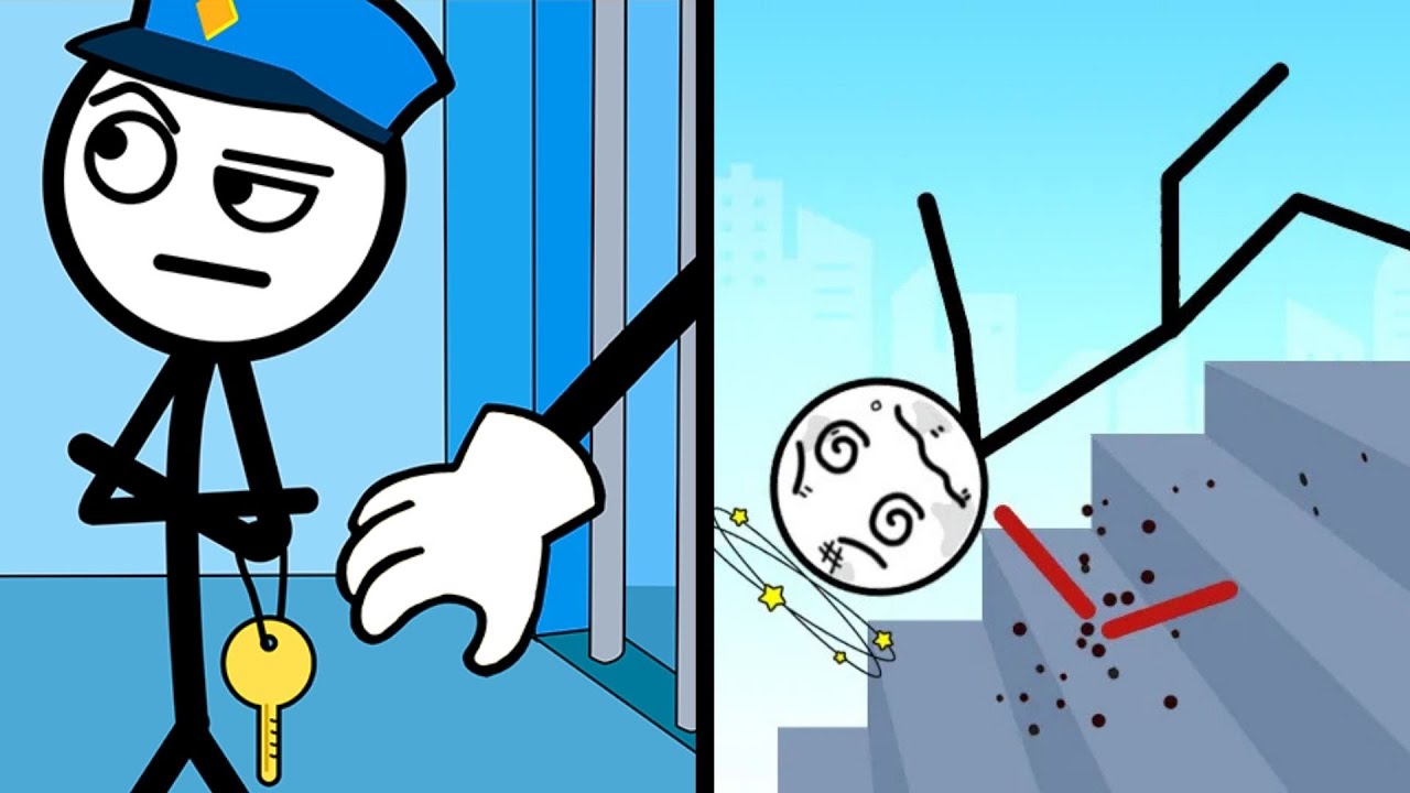 Thief Puzzle Game vs Ragdoll Break: Kick Loser — Walktrough Funny Gameplay, ASMR Best Android iOS