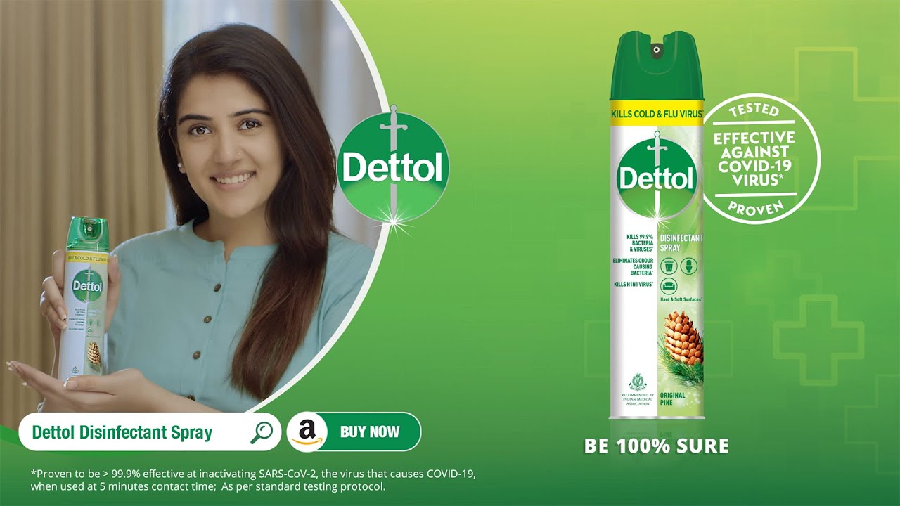 Dettol Disinfectant Spray | Protect your home from germs