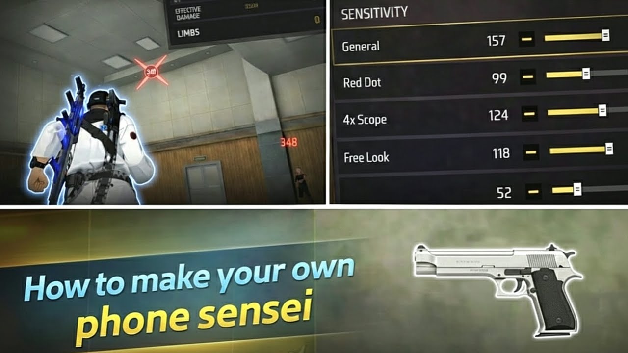 HOW TO MAKE YOUR OWN SENSEI 😯 #FREE FIRE 🔥 