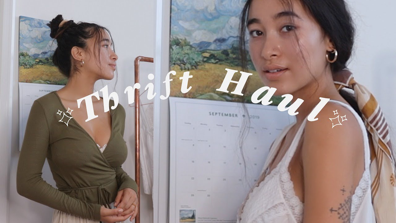 Try-On Thrift Haul | aesthetic & dreamy pieces