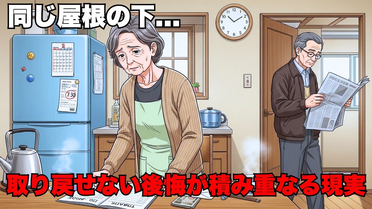 熟年離婚より切ない自由…同じ屋根の下で「それぞれの世界」に生きる60代・70代夫婦。
