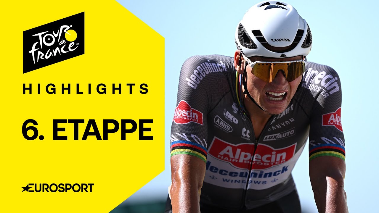 Tour de France 2025 | 6. Etappe | Highlights deutsch | Radsport