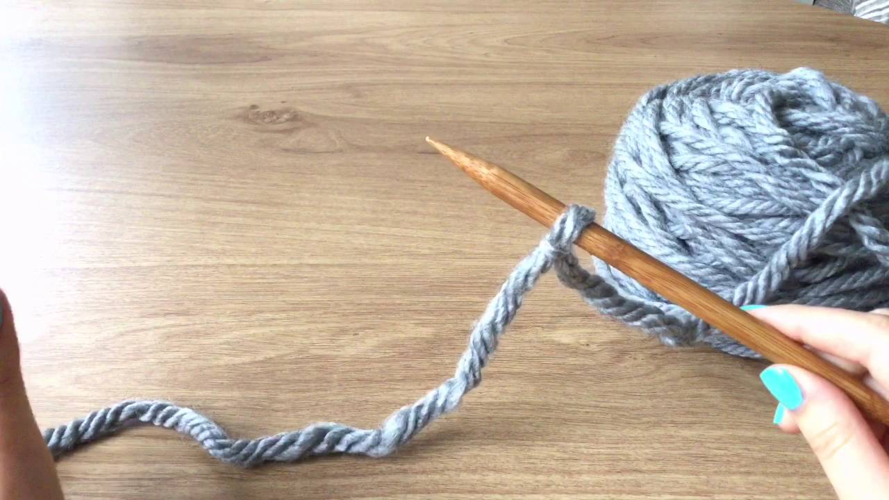 Long Tail Cast On for Beginners