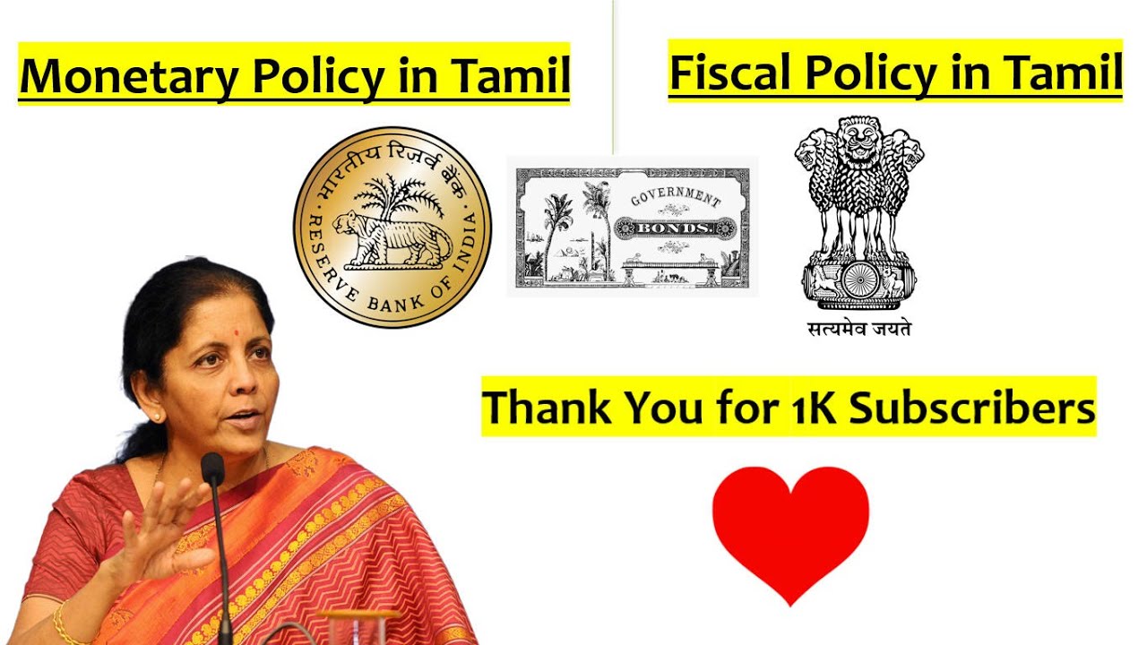 Monetary Policy Vs Fiscal Policy | Thanks for 1K Subscribers