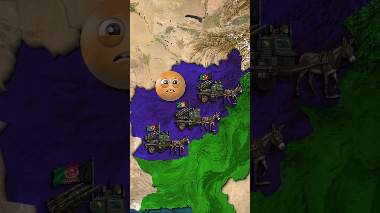 Pakistan attack Afghanistan #facts #shortvideo #knowledge #map