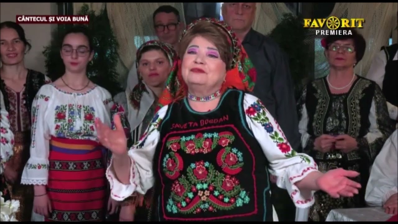 Saveta Bogdan - La nunta-n Cana Galilei (Cantecul si voia buna - Favorit TV - 30.12.2025)