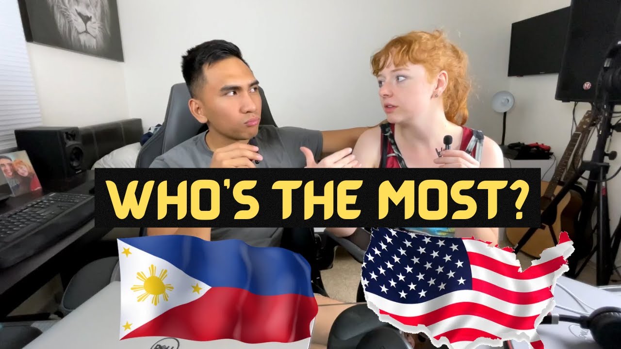 WHO'S THE MOST? (SINO ANG MAS?) | Filipino x American Couple 🇵🇭🇺🇸
