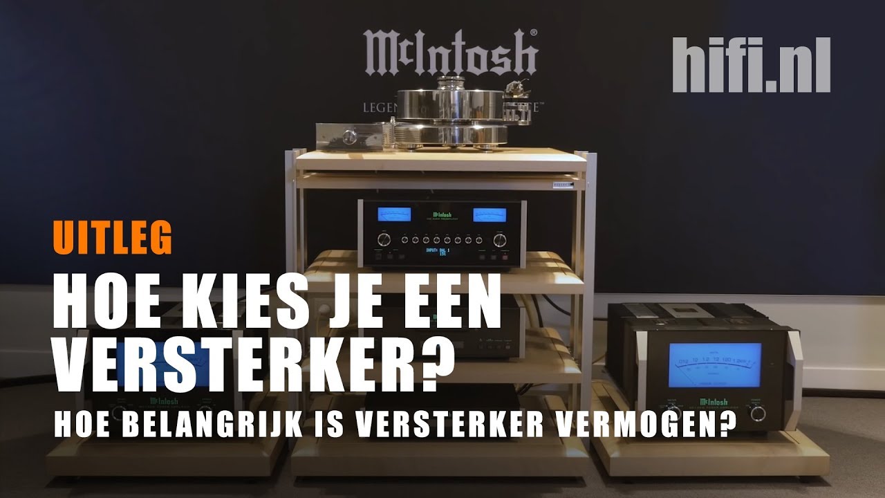 Versterkers #1 - Hoe kies je een versterker?