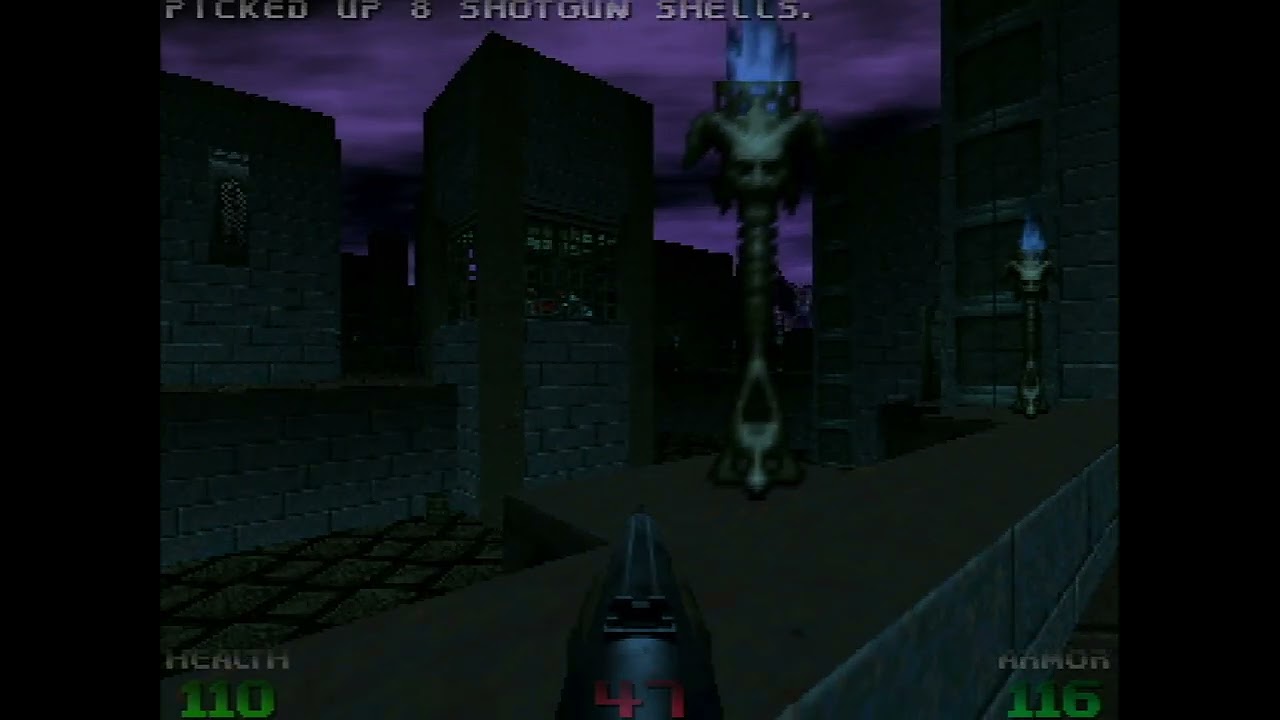 Cold Grounds by @svKaiser (Doom 64 XE on N64)