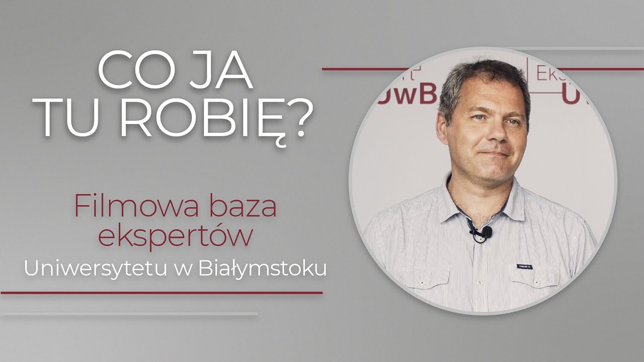 Ekspert UwB - dr Andrzej Kużelewski