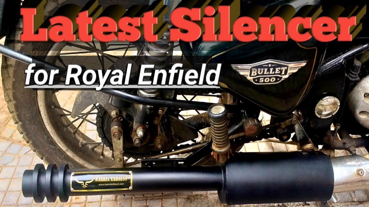 Barrel Silencer for Royal Enfield review #royalenfield #barrelexhaust