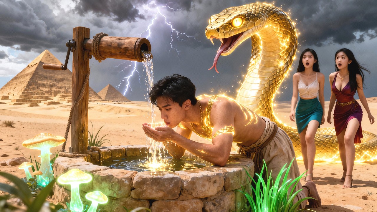 This man accidentally discovered a divine spring, and after drinking from it, he gained superpowers!
