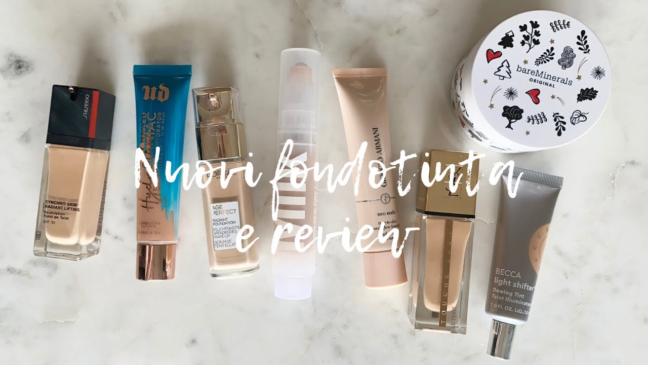 8 FONDOTINTA, 8 REVIEW (Shiseido, YSL, Armani, UD, BECCA, Milk, Bare M, L'Orèal) | My Beauty Fair