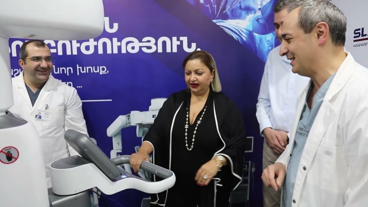 «Սլավմեդ»-ը Հայաստանում  առաջինն է ներդրել ռոբոտային վիրաբուժության համակարգ