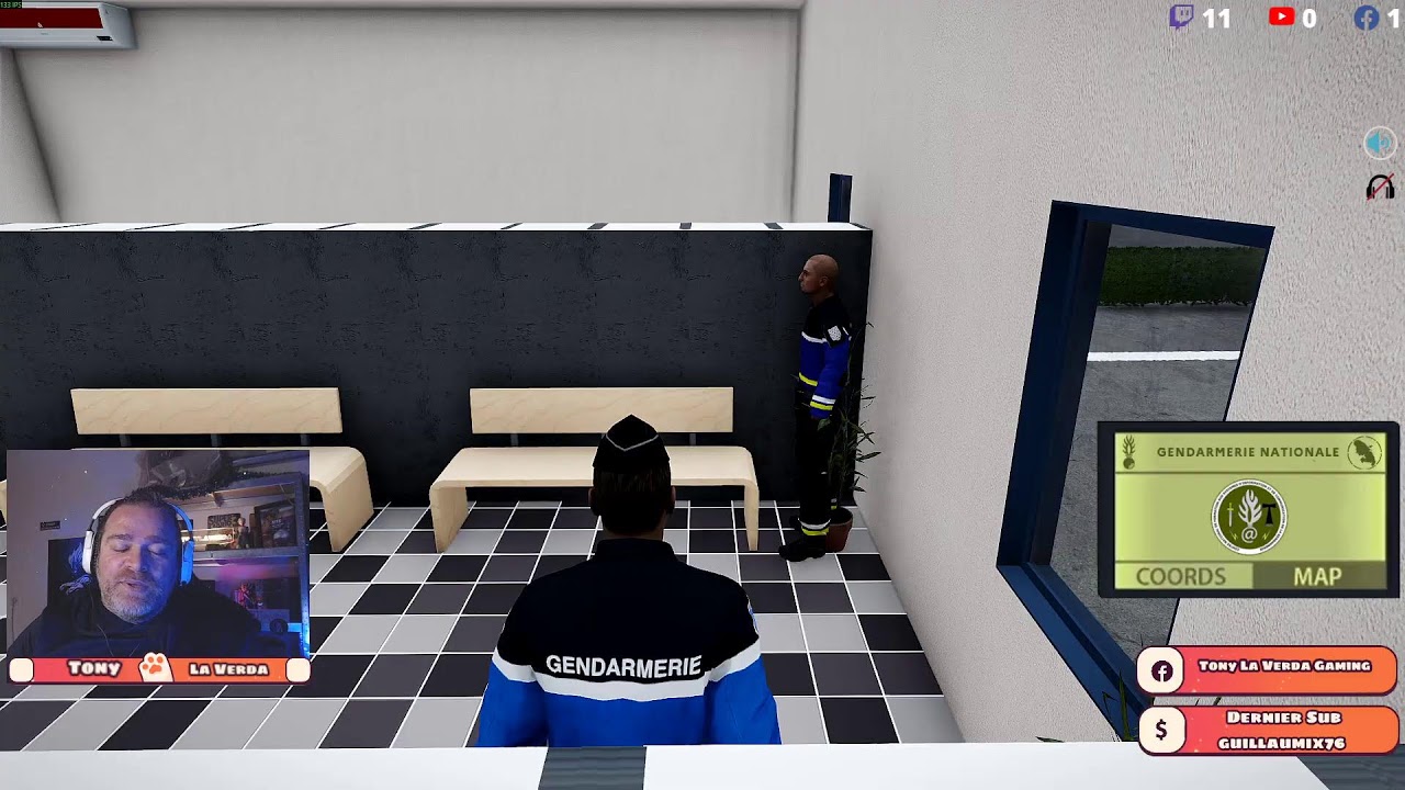 Tony La Verda, commandant au PMO #MRP #ARMA3