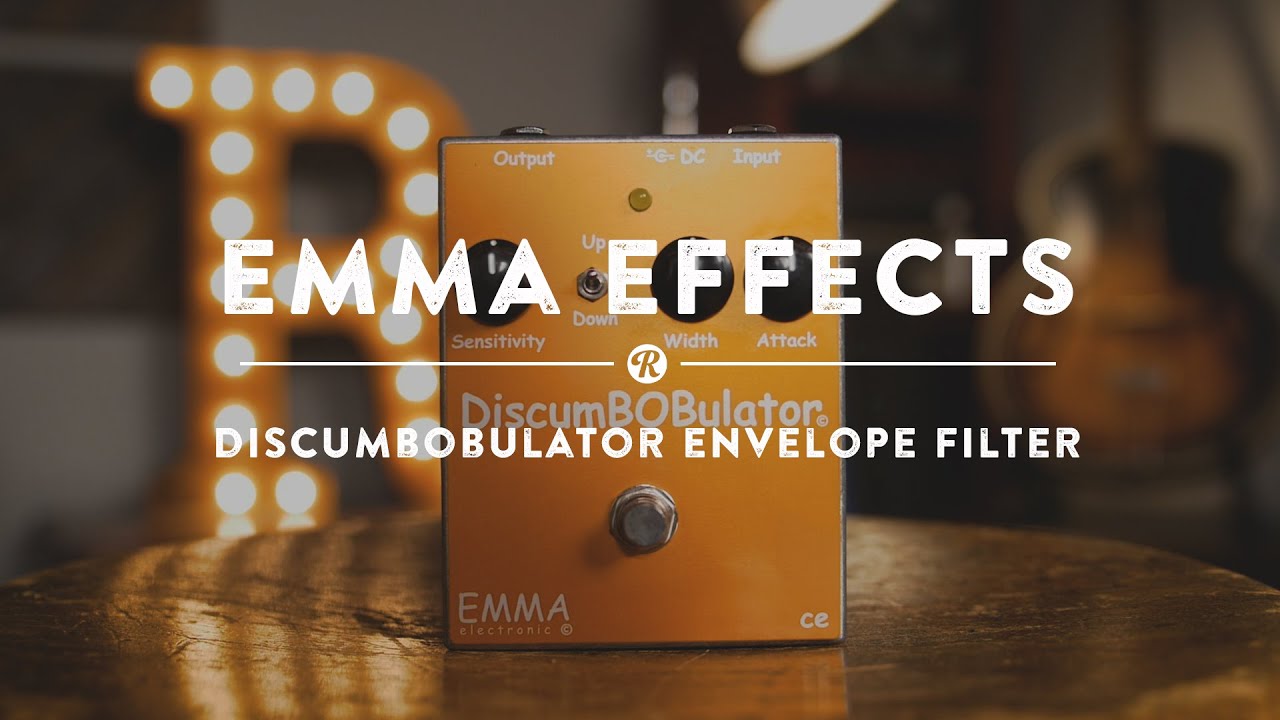 Emma Effects DiscumBOBulator Envelope Filter | Reverb Demo Video