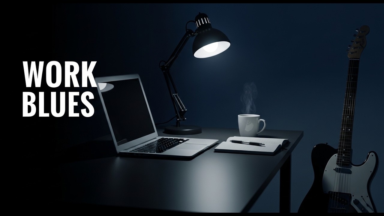 🔴 LIVE Smooth Blues for Working | 12 Hour Productivity Music
