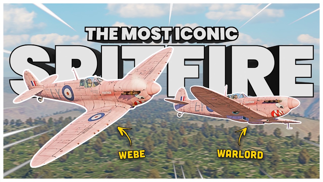 The Most ICONIC Fighter of All Time (War Thunder Spitfire MK1a)