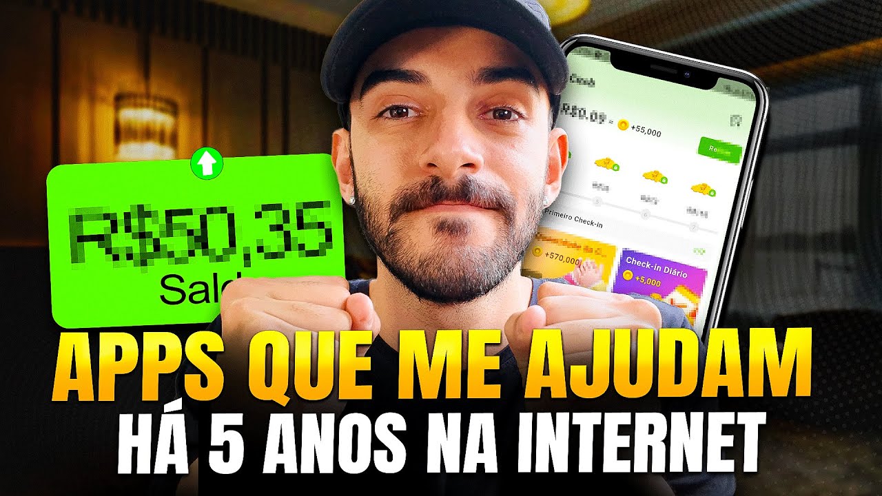 3 Apps que me Ajudam a Ganhar Dinheiro na Internet h&aacute; 5 Anos (2026)