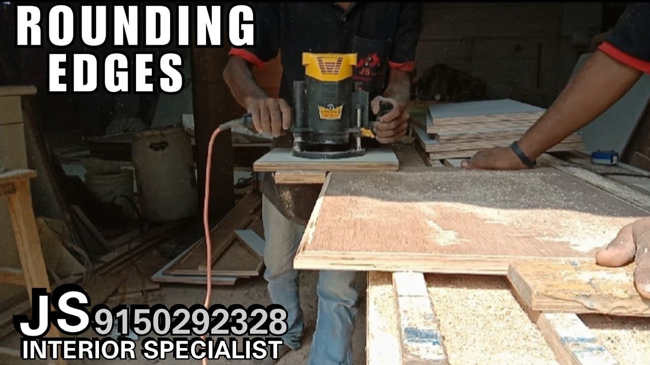 Rounding Edges | Plywood Nosing | Beginner's Guide | how to rounding edges | plywood edges |