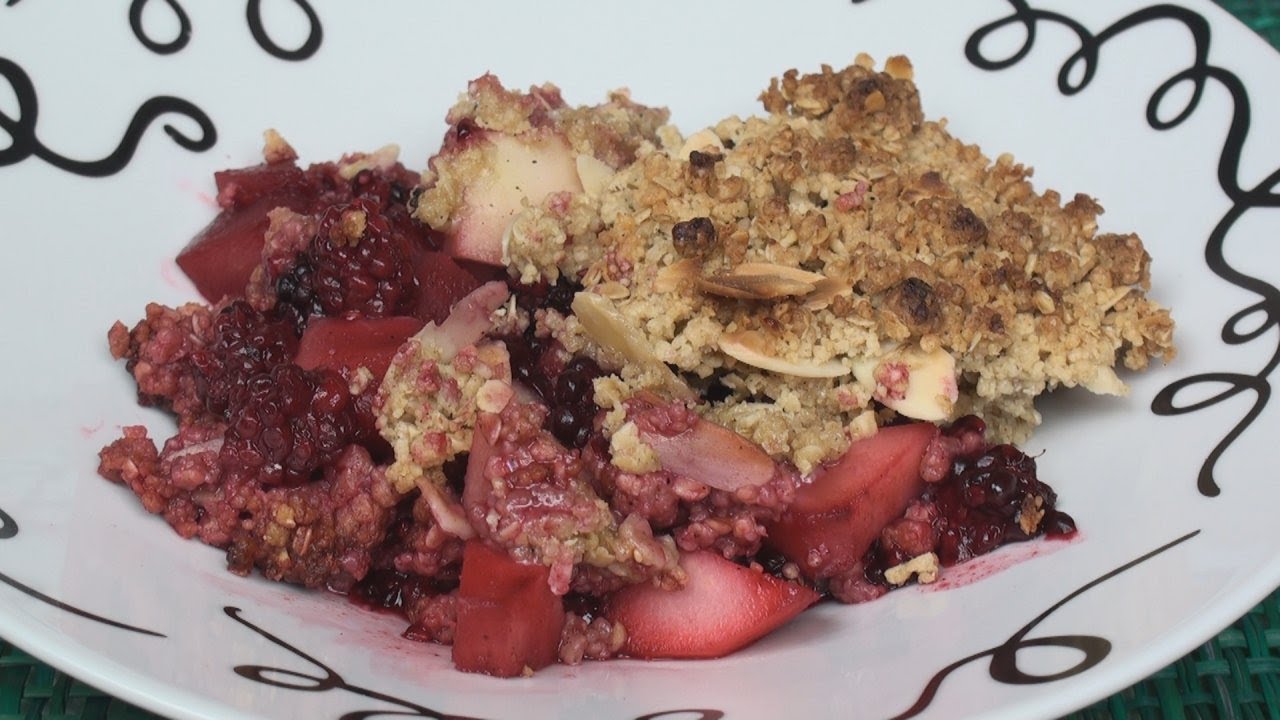 Blackberry and Pear Crumble (Crisp) Recipe