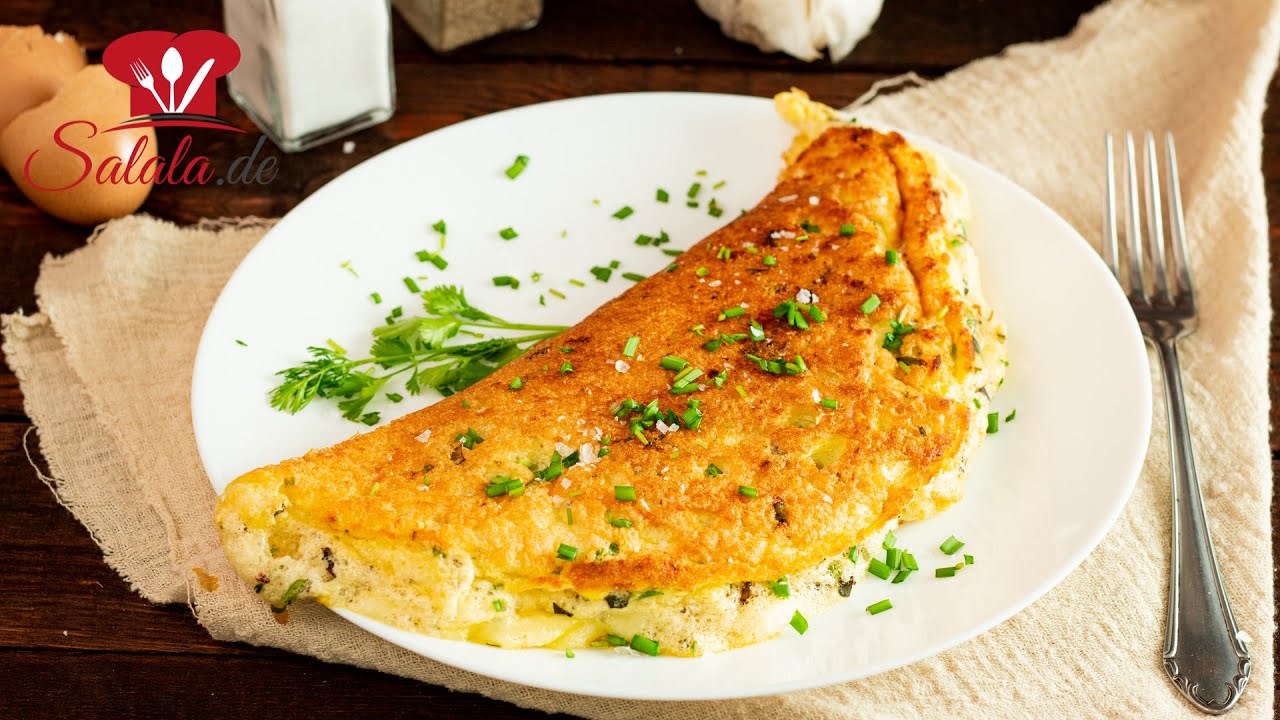 Luftiges Käse-Omelette 🧀 als Keto-Frühstück zum Eierfasten I Rezept