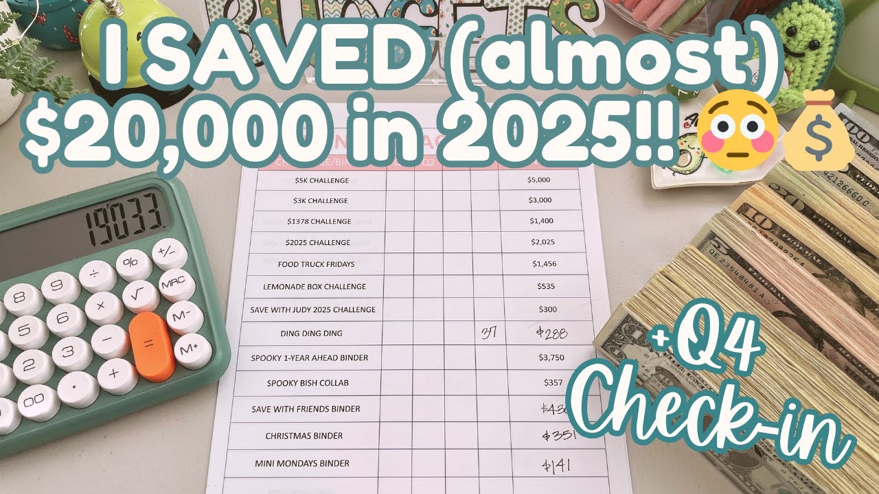 🥑 Как я сэкономил почти 20 000 долларов за 12 месяцев + новые финансовые цели на 2026 год