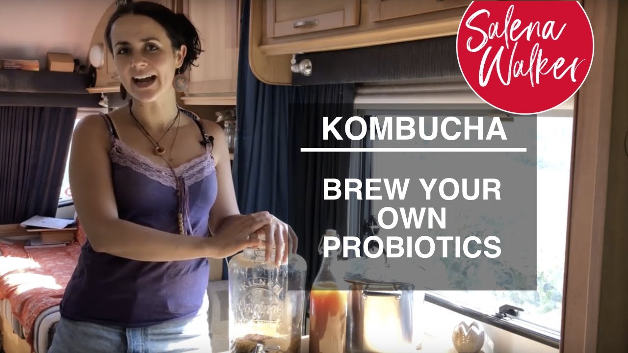 How to Brew Your Own Probiotics - Kombucha