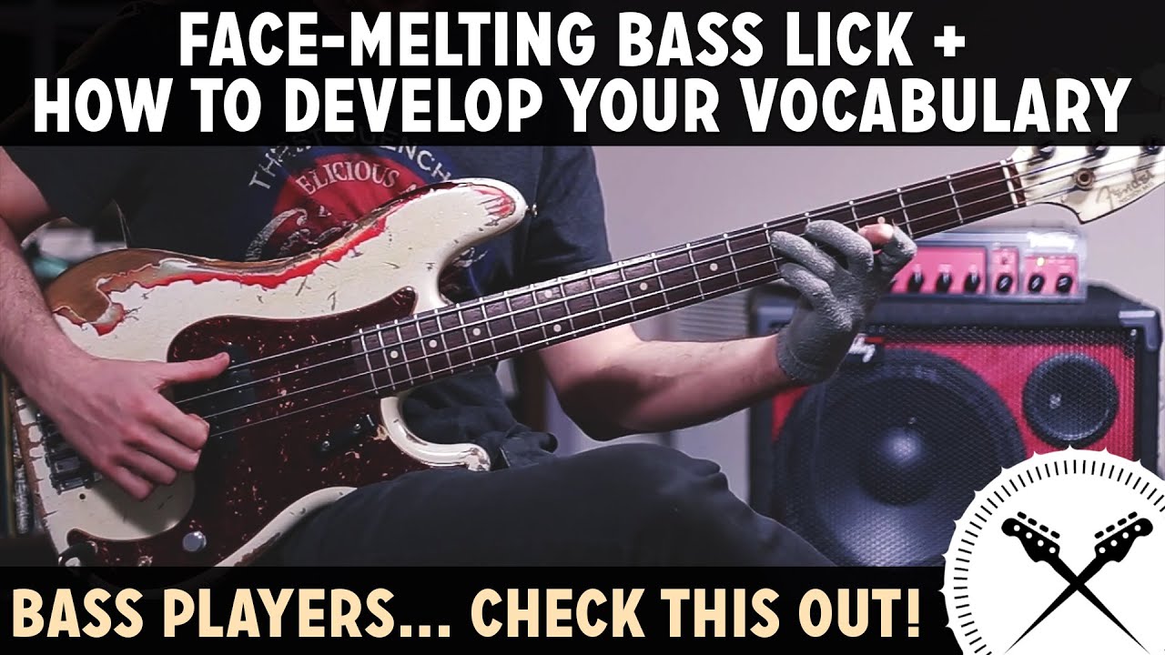Face-Melting Bass Lick + How to Develop Your Vocabulary /// Full Workshop!
