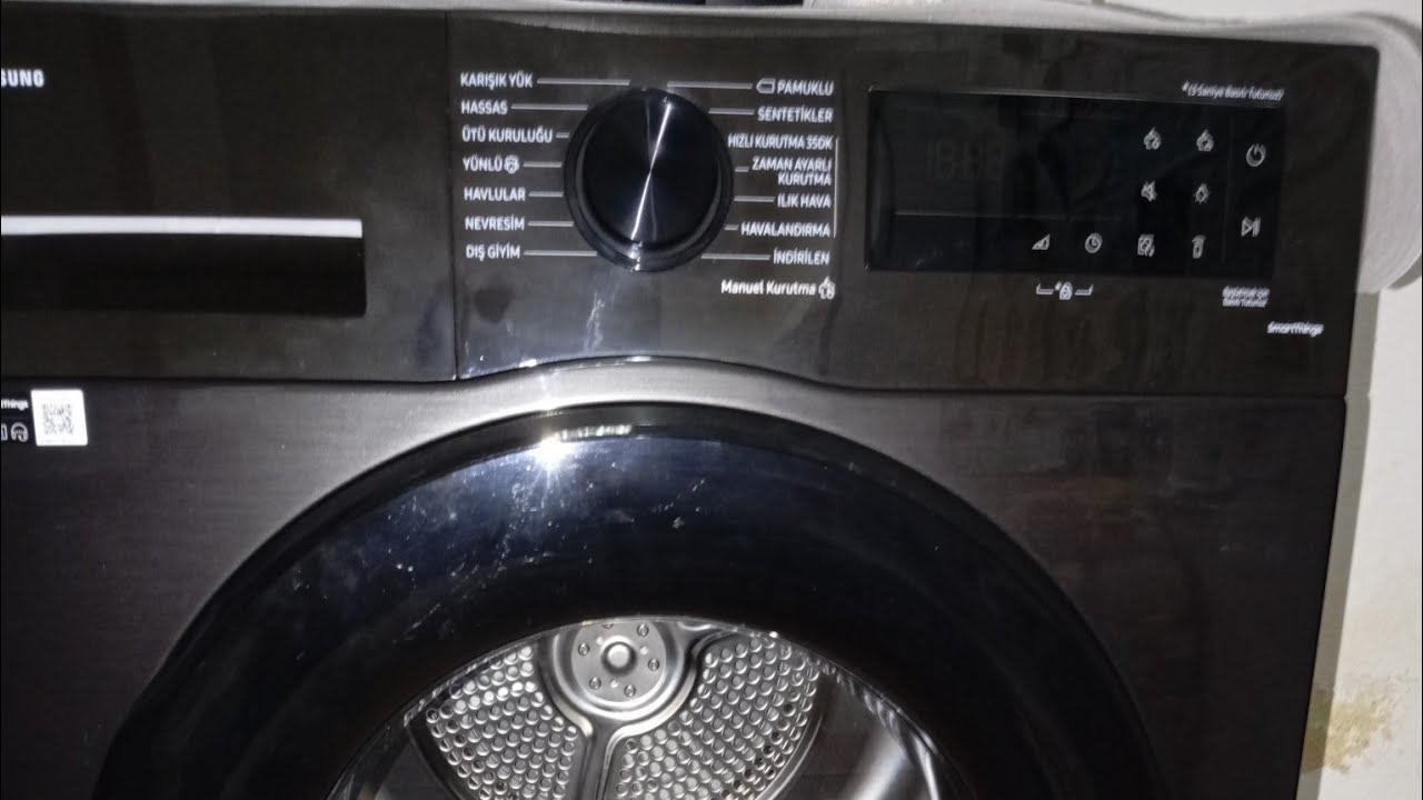 SAMSUNG KURUTMA MAKİNESİ  2024 model DV90CGCOAOAB   nasıl kulanır detaıiar vıdeoda.