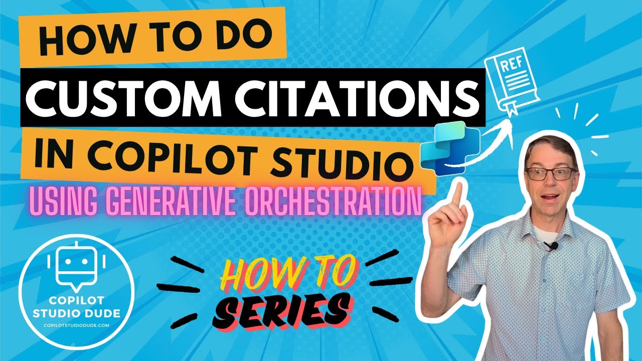 How To Do Custom Citations In Copilot Studio Using Generative Orchestration