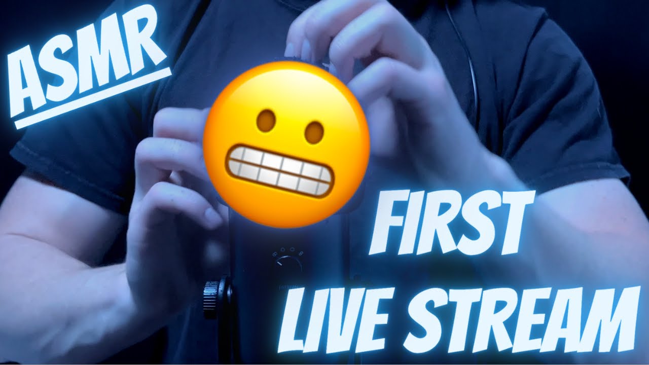 ASMR | First Live Stream with me!