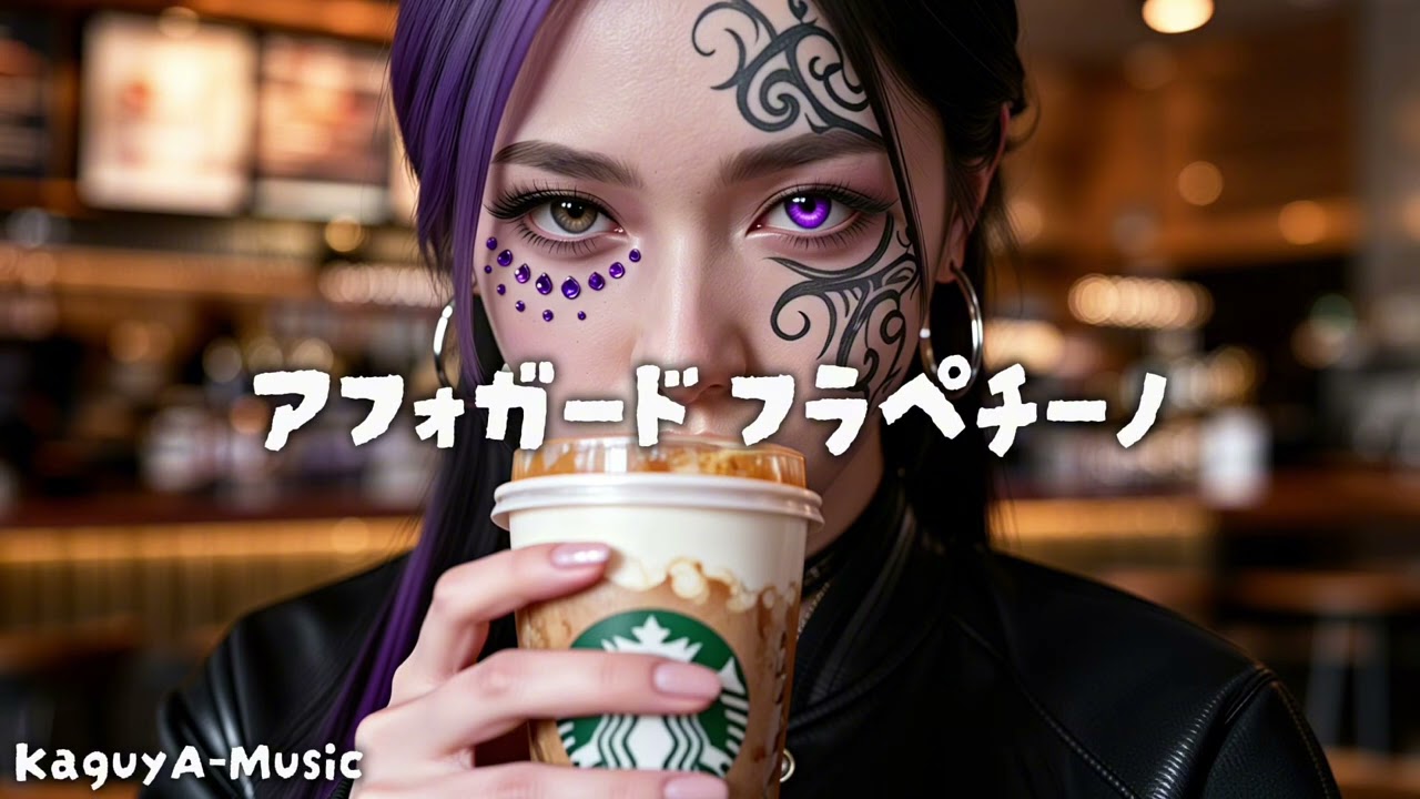 【AI-Music】KaguyA | アフォガードフラペチーノ (オリジナル曲)