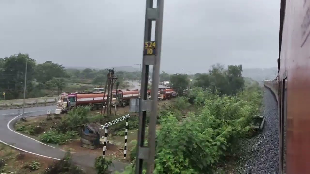 Konkan Railway Train Journey