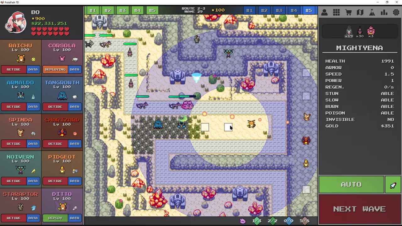 POKEPATH TD | Route 2-3 | Part 1