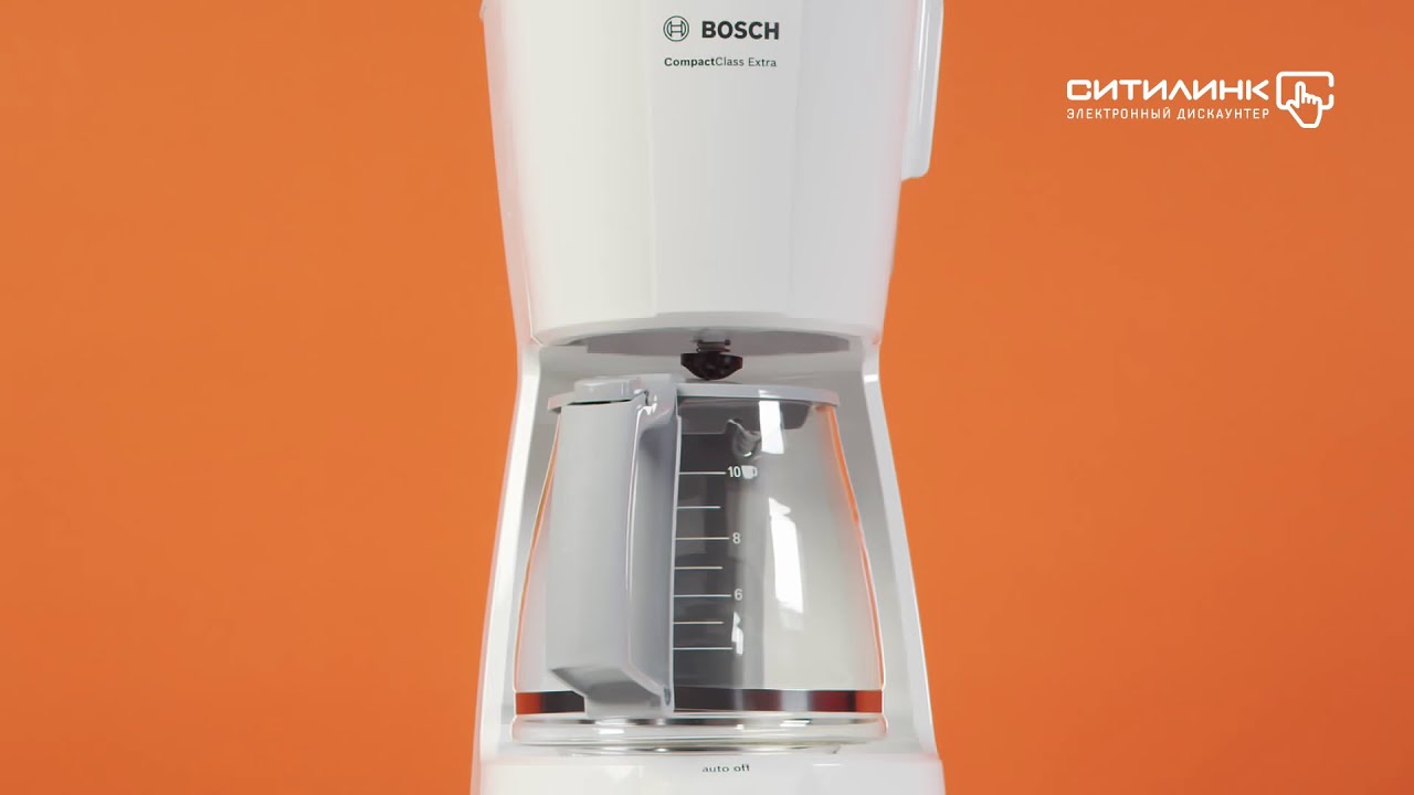Обзор кофеварки BOSCH TKA3A031 | Ситилинк