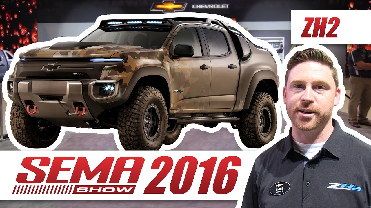 Chevy Colorado ZH2 Walkaround with the Senior Project Engineer at The SEMA Show 2016