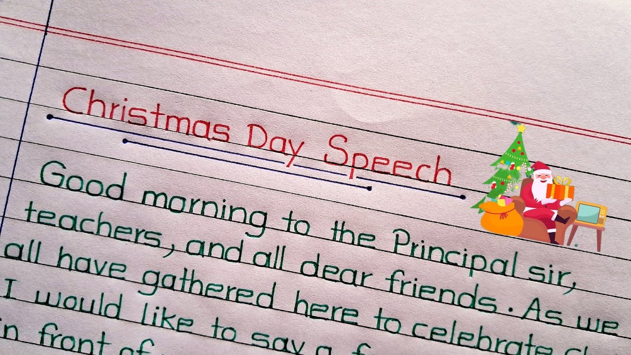 Christmas Day Speech || Speech on Christmas Day || About Christmas Day