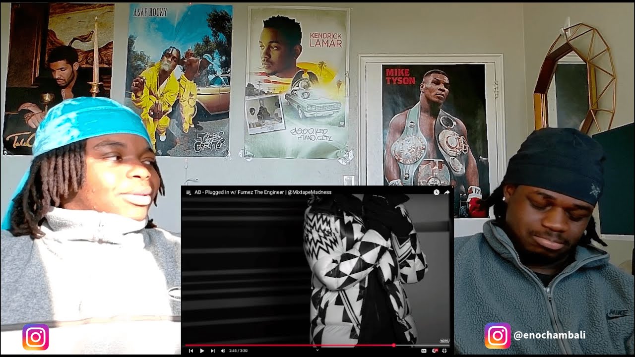 AB - Plugged In w/ Fumez The Engineer | @MixtapeMadness - REACTION
