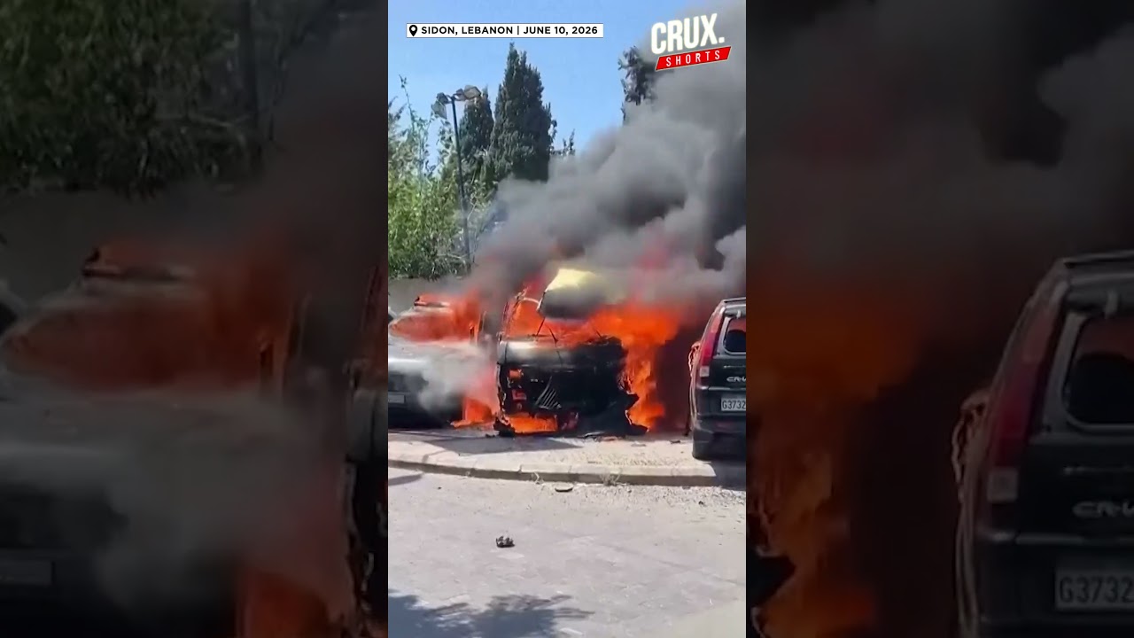 Two Dead In Israeli Drone Strike On Cars In Southern Lebanese City Of Sidon