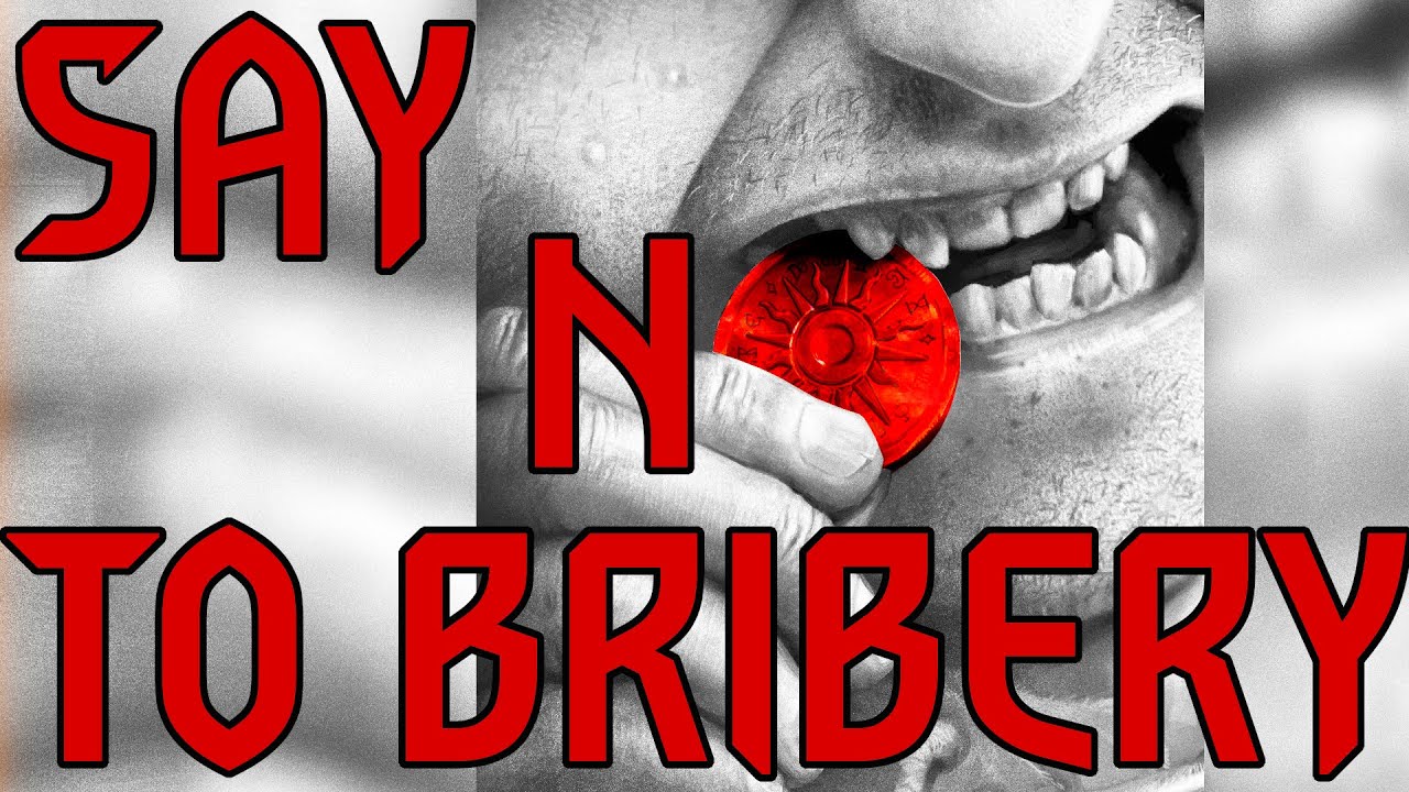 #SayNoToBribery