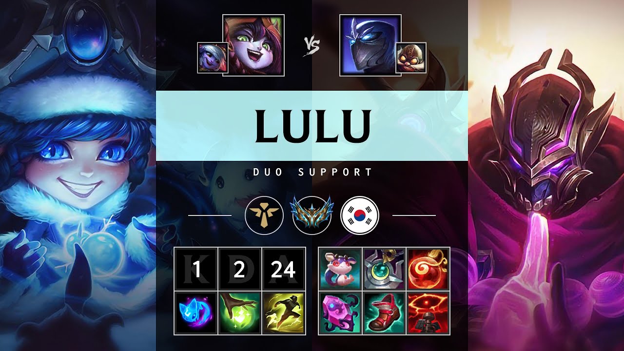 Lulu Support vs Shen - KR Challenger Patch 25.S1.2