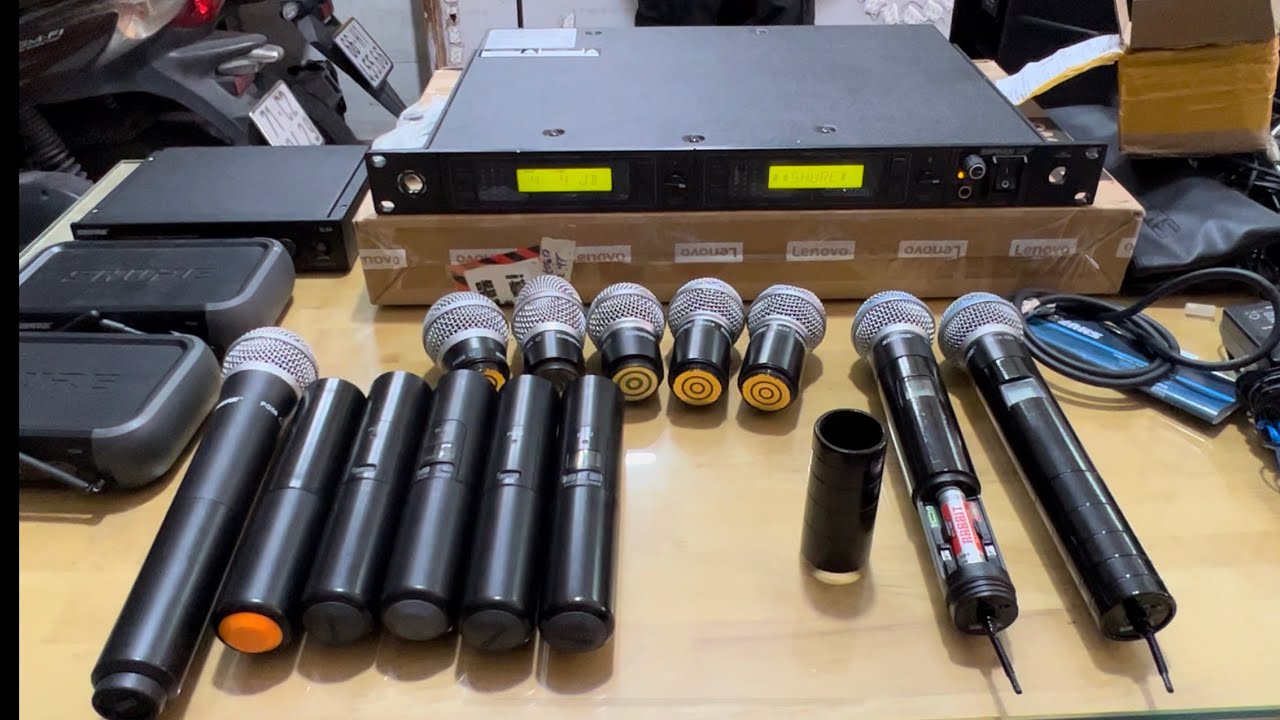 Shure  không dây  cho anh em đam mê  hướng dẫn kết nối tay micro U4D